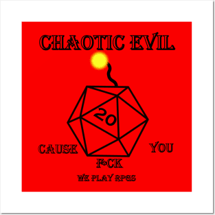 Chaotic Evil Posters and Art